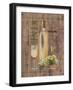 White Wine on Reclaimed Wood-Anastasia Ricci-Framed Premium Giclee Print