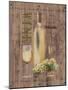 White Wine on Reclaimed Wood-Anastasia Ricci-Mounted Premium Giclee Print