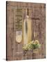 White Wine on Reclaimed Wood-Anastasia Ricci-Stretched Canvas