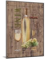 White Wine on Reclaimed Wood-Anastasia Ricci-Mounted Art Print