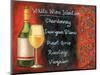White Wine Selection-Will Rafuse-Mounted Art Print