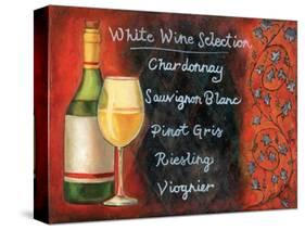 White Wine Selection-Will Rafuse-Stretched Canvas