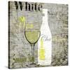 White Wine-Karen J^ Williams-Stretched Canvas