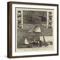 White Wings, Yachting Sketches Off the South Coast-Joseph Nash-Framed Giclee Print