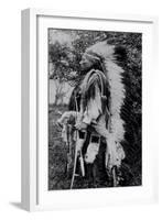 White Wolf, a Comanche Chief, circa 1891-98-null-Framed Giclee Print