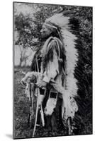 White Wolf, a Comanche Chief, circa 1891-98-null-Mounted Giclee Print