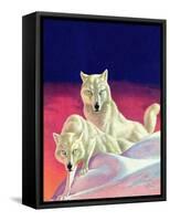 "White Wolves," March 8, 1941-Jack Murray-Framed Stretched Canvas