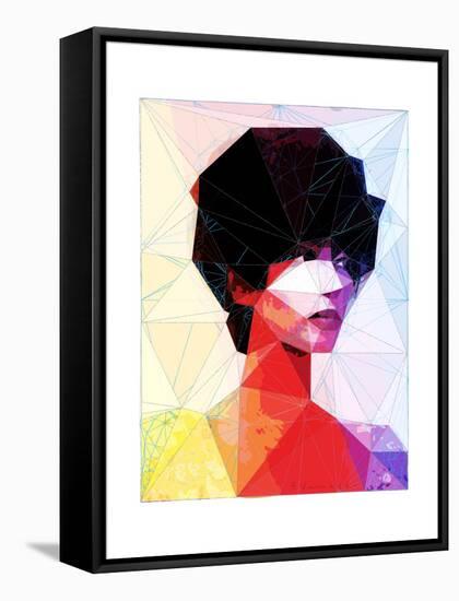 White Woman-Enrico Varrasso-Framed Stretched Canvas