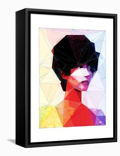 White Woman-Enrico Varrasso-Framed Stretched Canvas