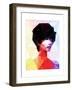 White Woman-Enrico Varrasso-Framed Art Print