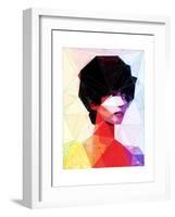 White Woman-Enrico Varrasso-Framed Art Print