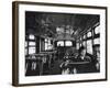 White Women Sitting Empty Bus During the Black Boycott of Bus Companies Throughout the City-Grey Villet-Framed Photographic Print