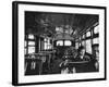 White Women Sitting Empty Bus During the Black Boycott of Bus Companies Throughout the City-Grey Villet-Framed Photographic Print