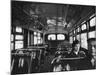 White Women Sitting Empty Bus During the Black Boycott of Bus Companies Throughout the City-Grey Villet-Mounted Photographic Print