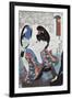 White-Utagawa Toyokuni-Framed Giclee Print