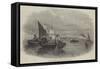 Whitebait Fishing-null-Framed Stretched Canvas