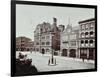 Whitechapel Fire Station, Commercial Road, Stepney, London, 1902-null-Framed Photographic Print