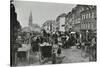 Whitechapel High Street, Looking East, 1890-null-Stretched Canvas