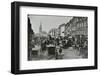 Whitechapel High Street, Looking East, 1890-null-Framed Photographic Print