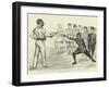 Whitechapel Way, a Fencing Class at the People's Palace, a Bout with the Foils-Charles Paul Renouard-Framed Giclee Print