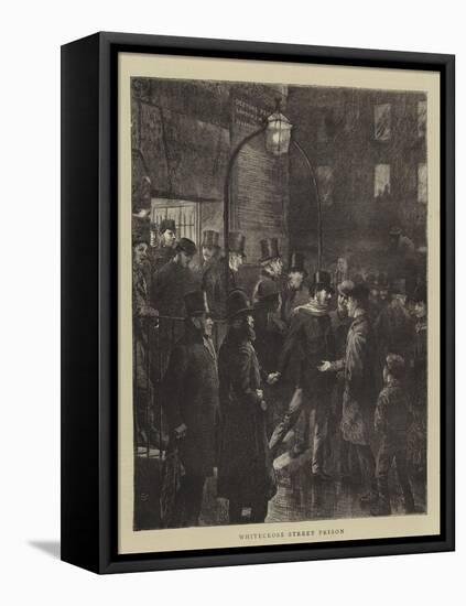 Whitecross Street Prison-Charles Green-Framed Stretched Canvas