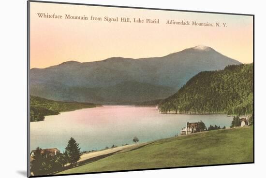 Whiteface Mountain, Lake Placid, New York-null-Mounted Art Print