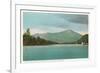 Whiteface Mountain, Lake Placid, New York-null-Framed Premium Giclee Print