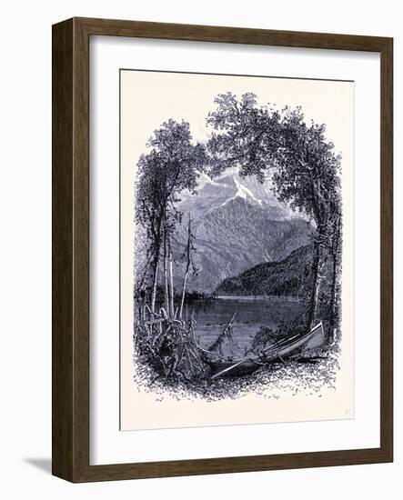 Whiteface Seen from Lake Placid United States of America-null-Framed Giclee Print