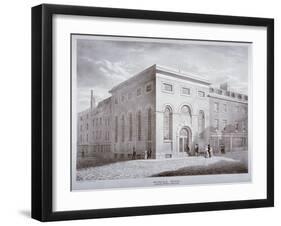 Whitefield Chapel on Charles Street, Westminster, London, C1841-George Scharf-Framed Giclee Print