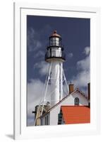 Whitefish Point Lighthouse, the oldest operating light on Lake Superior, Michigan-Adam Jones-Framed Premium Photographic Print