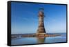 Whiteford Lighthouse, Whiteford Sands, Gower, Wales, United Kingdom, Europe-Billy Stock-Framed Stretched Canvas