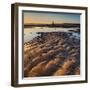 Whiteford Lighthouse, Whiteford Sands, Gower, Wales-Dan Santillo-Framed Photographic Print