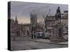 Whitehall, Early Afternoon, April-Tom Hughes-Stretched Canvas