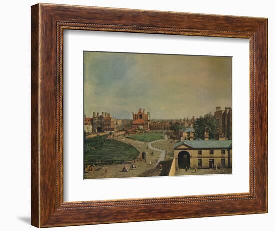 'Whitehall from Richmond House', 1746-Canaletto-Framed Giclee Print