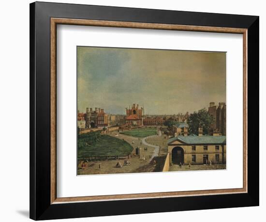 'Whitehall from Richmond House', 1746-Canaletto-Framed Giclee Print