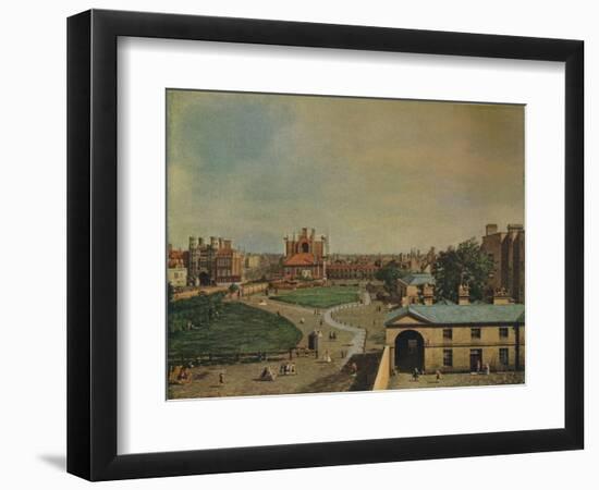 'Whitehall from Richmond House', 1746-Canaletto-Framed Giclee Print