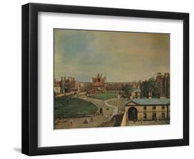 'Whitehall from Richmond House', 1746-Canaletto-Framed Giclee Print