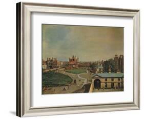 'Whitehall from Richmond House', 1746-Canaletto-Framed Giclee Print