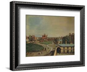 'Whitehall from Richmond House', 1746-Canaletto-Framed Giclee Print