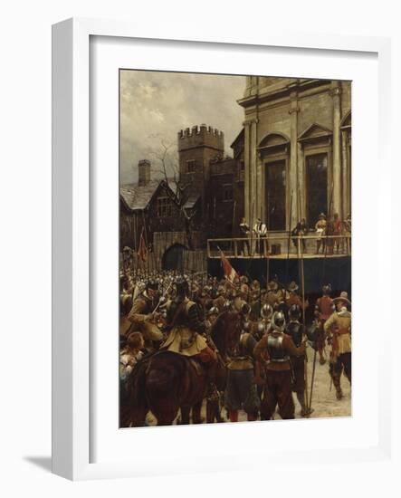 Whitehall: January 30th, 1649-Ernest Crofts-Framed Giclee Print