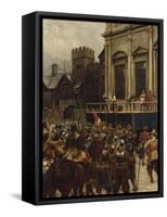 Whitehall: January 30th, 1649-Ernest Crofts-Framed Stretched Canvas