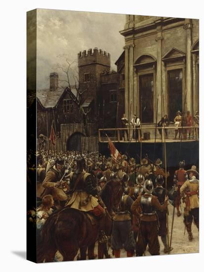 Whitehall: January 30th, 1649-Ernest Crofts-Stretched Canvas