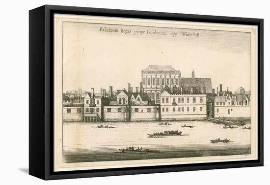 Whitehall Palace-English School-Framed Stretched Canvas