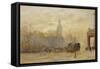 Whitehall-Herbert Menzies Marshall-Framed Stretched Canvas