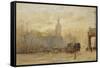 Whitehall-Herbert Menzies Marshall-Framed Stretched Canvas