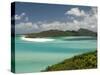 Whitehaven Beach and Hill Inlet, Whitsunday Island, Queensland, Australia, Pacific-Tony Waltham-Stretched Canvas