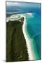 Whitehaven Beach, Australia, Aerial Photograph-null-Mounted Photographic Print