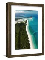 Whitehaven Beach, Australia, Aerial Photograph-null-Framed Photographic Print