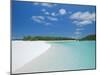 Whitehaven Beach on the East Coast, Whitsunday Island, Queensland, Australia-Robert Francis-Mounted Photographic Print