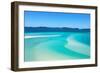 Whitehaven Beach Whitsundays-SLRPhotography-Framed Art Print